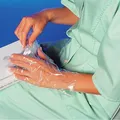 Weiteres Produktbild Handschuh (HDPE) Einweg transparent `L` geblockt [100 St.]
