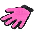 Weiteres Produktbild Fellpflegehandschuhe, 16 x 24 cm, Mesh/TPR, rosa
