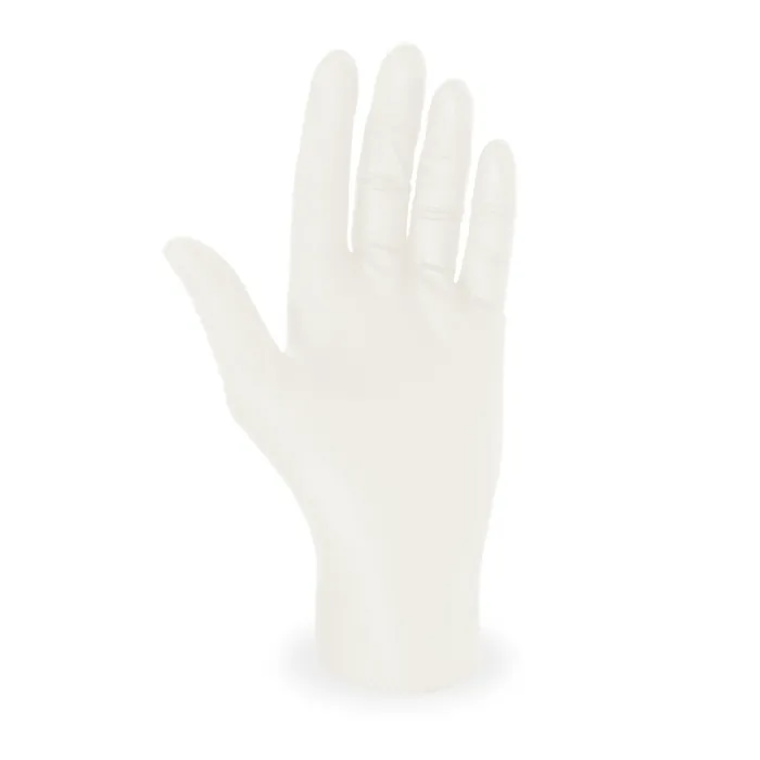 Hauptbild des Produkts Rukavice latexové bílé, nepudrované (velikost S) [100 ks]