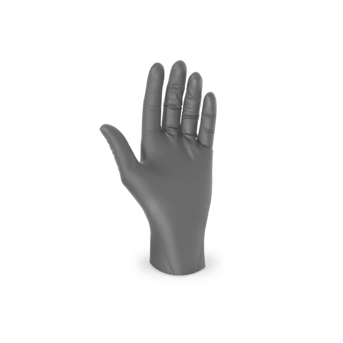 Hauptbild des Produkts Rukavice latexové černá, nepudrované (velikost M) [100 ks]