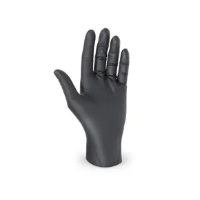Handschuh (Nitril) ungepudert schwarz `XL` [100 St.]