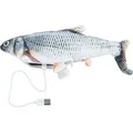 Weiteres Produktbild Fisch wie lebendig, zuckend, mit Katzenminze, Stoff, 30cm
