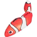 Weiteres Produktbild Fisch „NEMO“ als lebendig, zuckend, mit Katzenminze, Stoff, 26 cm
