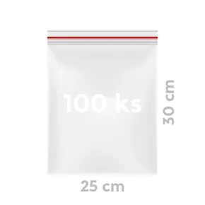 Schnellverschlussbeutel (LDPE) 25 x 30 cm [100 St.]