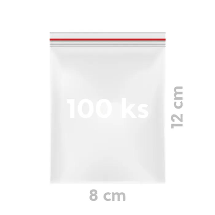 Hauptbild des Produkts Rychlouzavírací sáčky 8 x 12 cm [100 ks]