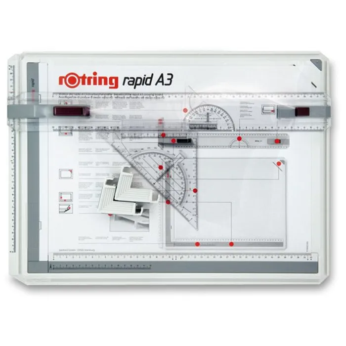 Hauptbild des Produkts Rýsovací deska Rotring Rapid A3 a kufřík College