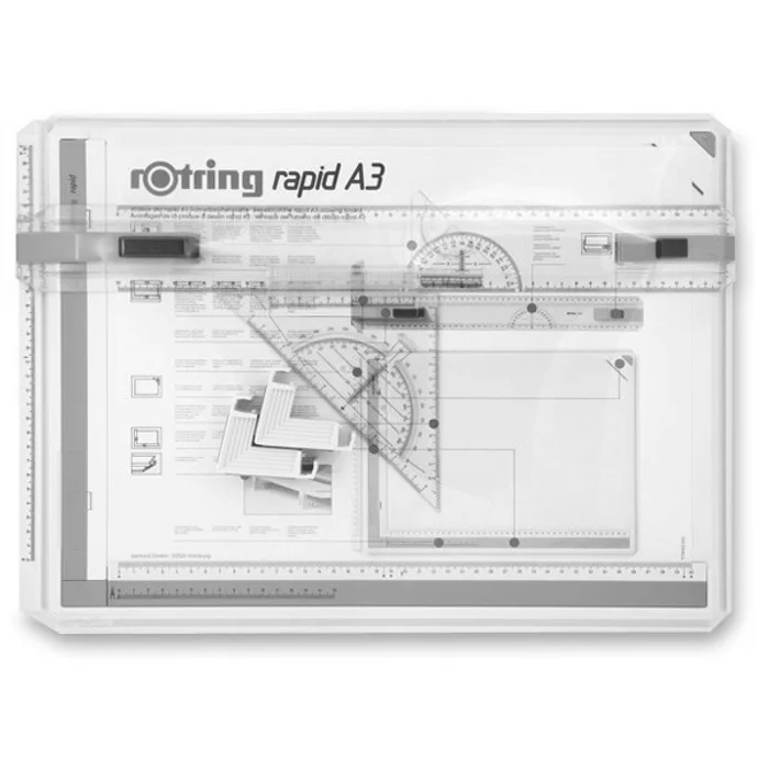 Hauptbild des Produkts Rýsovací deska Rotring Rapid A3 a kufřík College