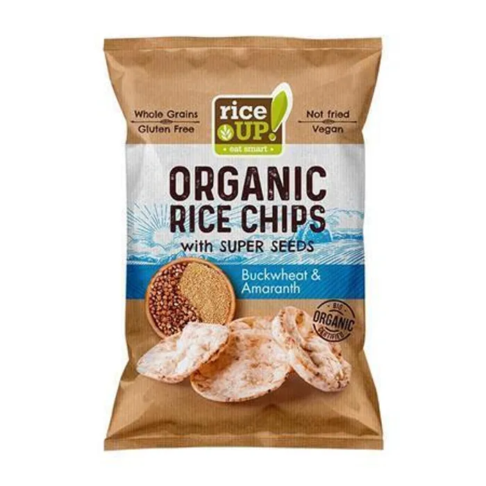 Hauptbild des Produkts Rýžové chipsy "Bio", pohanka s amarantem, 25 g, RICE UP