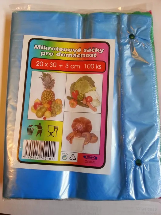 Hauptbild des Produkts Sáčky mikrotenové mix barev 20x30 cm [50 ks]