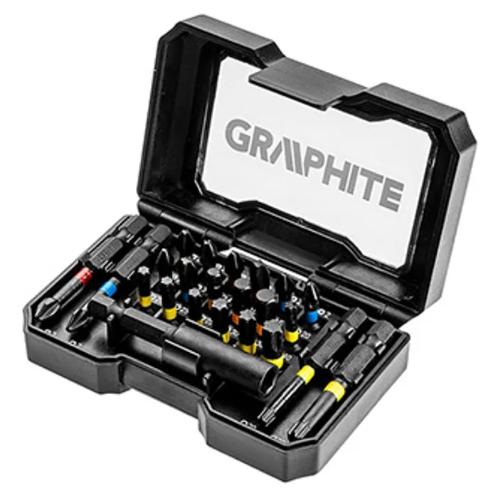 Hauptbild des Produkts Sada bitů, 56H612, 22 bitů + magnetický nástavec, v kompaktním boxu, Graphite
