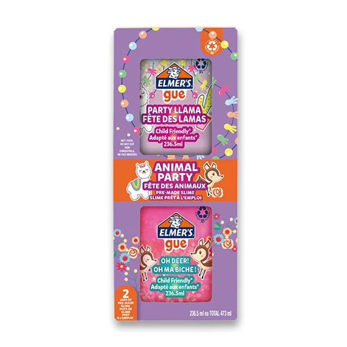 Hauptbild des Produkts Sada ELMER´S Animal Party Gue 236,5 ml, 2 ks