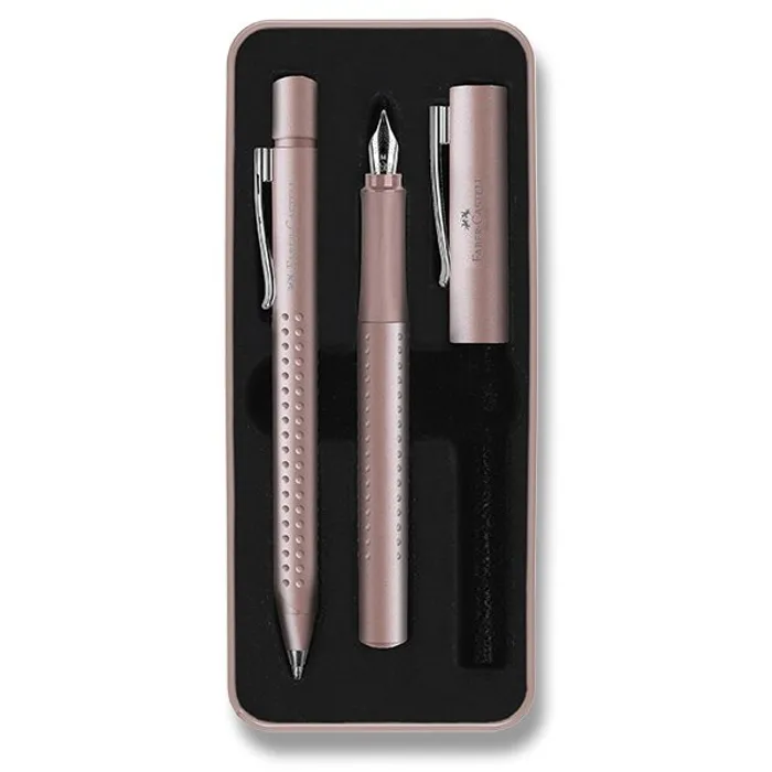 Hauptbild des Produkts Sada Faber-Castell Grip Edition 2011 plnicí pero a kuličkové pero, růžová