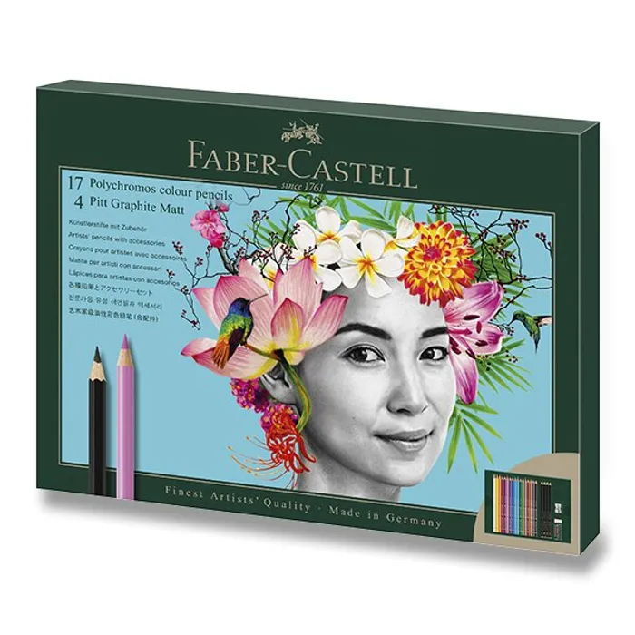 Hauptbild des Produkts Sada Faber-Castell Polychromos & Pitt Graphite Matt 23 ks