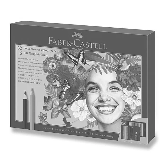 Hauptbild des Produkts Sada Faber-Castell Polychromos & Pitt Graphite Matt 40 ks
