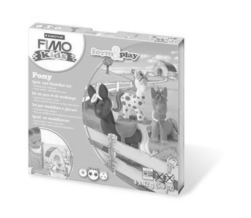 Hauptbild des Produkts Sada FIMO® 8034 kids form&play "Pony" Poníci