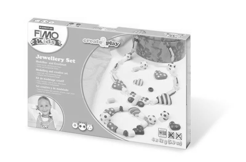 Hauptbild des Produkts Sada FIMO® kids 8033 create&play "Hearts" srdce