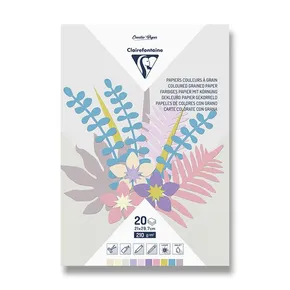 Avenue Mandarine Kreativpapier-Set 210 g, 20 Blatt, Pastellfarben