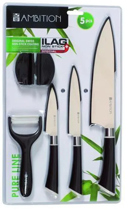 Hauptbild des Produkts Sada kuchyňských nožů, 5ks,  "Pure Line"
