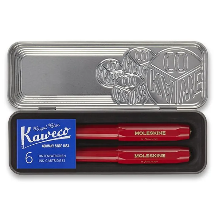 Hauptbild des Produkts Sada kuličková tužka a plnicí pero Moleskine Kaweco červená
