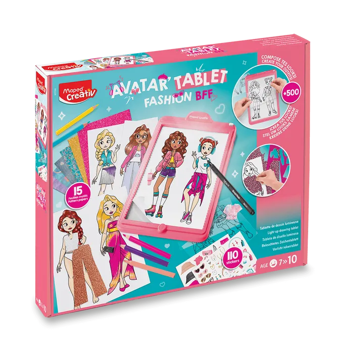 Hauptbild des Produkts Sada Maped Creativ Avatar Tablet - Fashion BFF