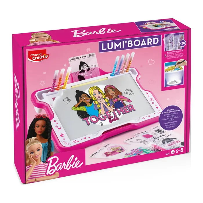 Hauptbild des Produkts Sada Maped Creativ Barbie Lumi Board tabule s podsvícením
