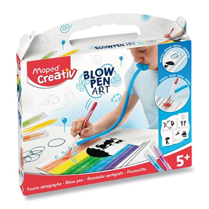 Hauptbild des Produkts Sada Maped Creativ Blowpen String´Art Foukací pero 6 barev
