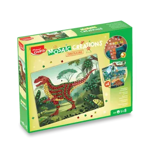 Maped Creative Mosaik-Set - Dinosaurier