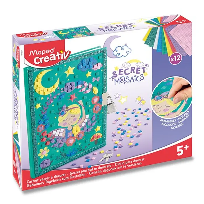 Hauptbild des Produkts Sada Maped Creativ Secret Mosaics Secret diary tajný deníček