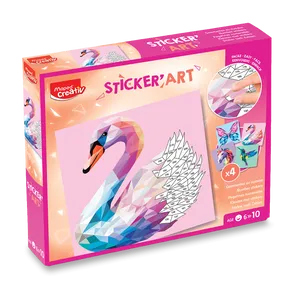 Maped Creativ Sticker´Art Sticker-Set – Elegante Kreaturen