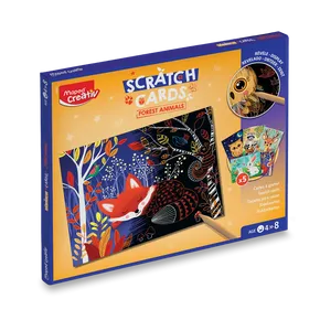 Maped Creativ Rubbelbild-Set – Waldtiere