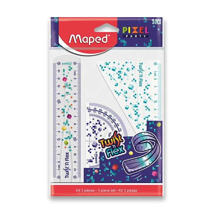 Hauptbild des Produkts Sada Maped Twist´n Flex Pixel Party 3dílná sada