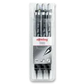 Rotring Tikky Black Microbleistift-Set 0,35, 0,5 und 0,7 mm