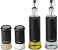 Set für Öl, Essig, Pfeffer und Salz