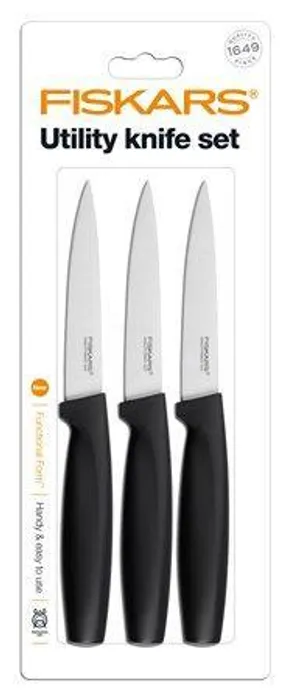 Hauptbild des Produkts Sada nožů "Functional Form", 11cm, FISKARS, černá