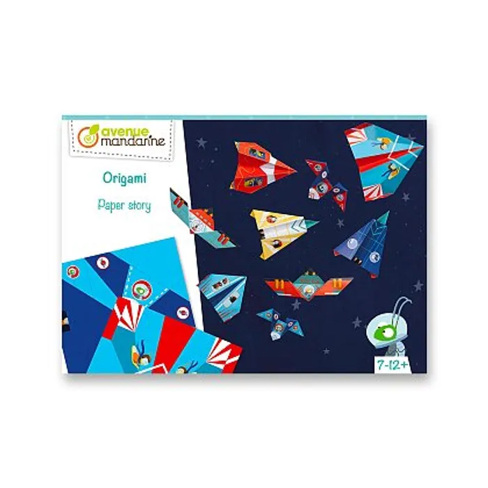 Hauptbild des Produkts Sada papírů Avenue Mandarine Origami Letadla - 40 listů
