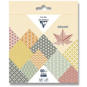 Clairefontaine Origami-Herbstpapierset, 60 Blatt