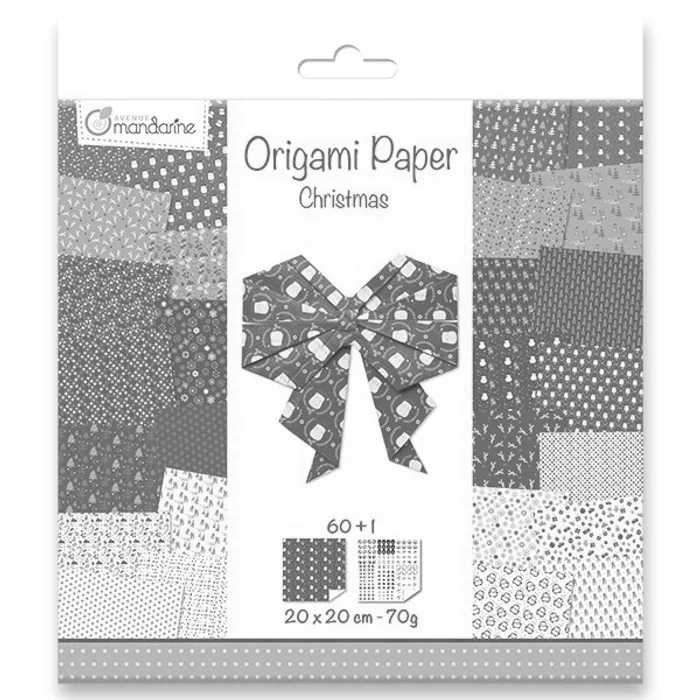 Hauptbild des Produkts Sada papírů Clairefontaine Origami Christmas 1 60 listů