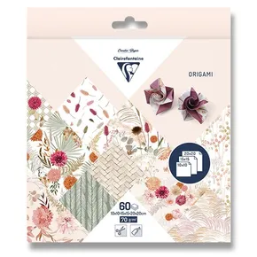 Clairefontaine Origami-Trockenblumen-Papierset