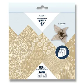 Clairefontaine Origami Flowers Kraftpapier-Set