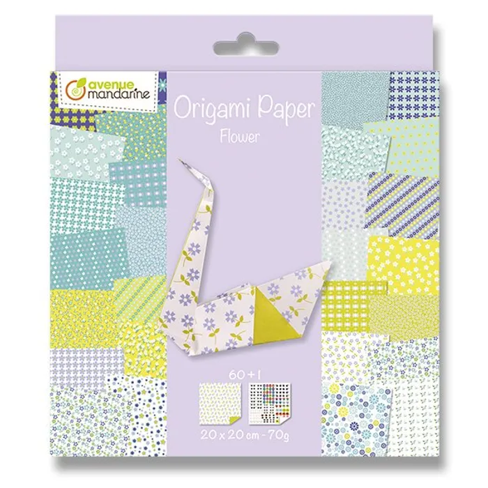 Hauptbild des Produkts Sada papírů Clairefontaine Origami Kytky