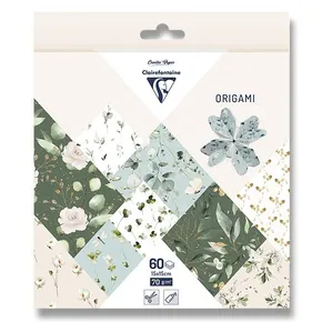 Clairefontaine Origami Romantisches Papierset, 60 Blatt