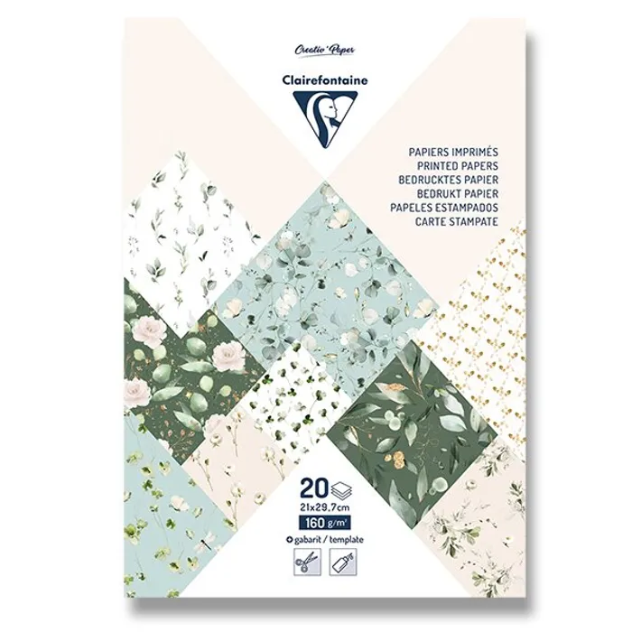 Hauptbild des Produkts Sada papírů Clairefontaine Origami Romantic A4