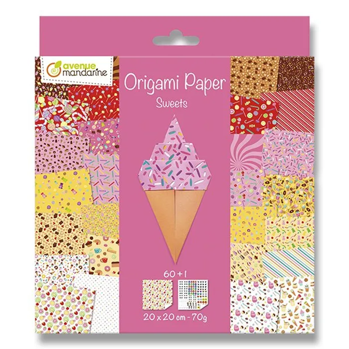 Hauptbild des Produkts Sada papírů Clairefontaine Origami Sladkosti