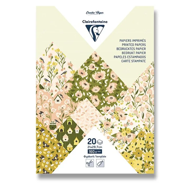 Hauptbild des Produkts Sada papírů Clairefontaine Origami Spring A4