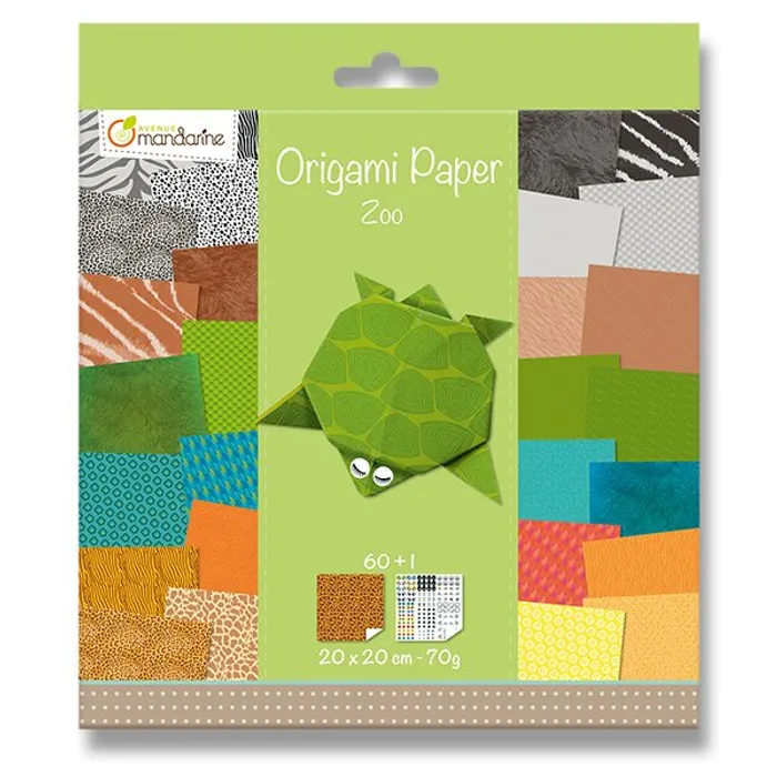 Hauptbild des Produkts Sada papírů Clairefontaine Origami Zoo