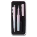 Faber-Castell Poly Ball Flow Blushing Sky Füllfederhalter- und Kugelschreiber-Set