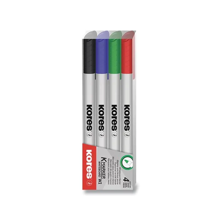 Hauptbild des Produkts Sada popisovačů Kores K-Marker W1 sada 4 barev