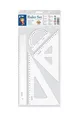 Set of rulers, plastic, 4 pcs, ICO "Creative Kids"