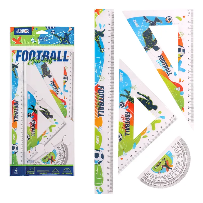 Hauptbild des Produkts Sada pravítek S30 FOOTBALL 4 ks