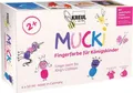 Satz Fingerfarben, "MUCKI ROYAL", 6 Farben, 6x 50ml, KREUL